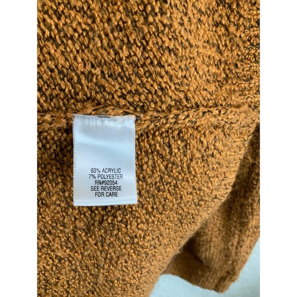 Craft and Barrows Orange Cardigan Size 1X - Picture 5 of 6